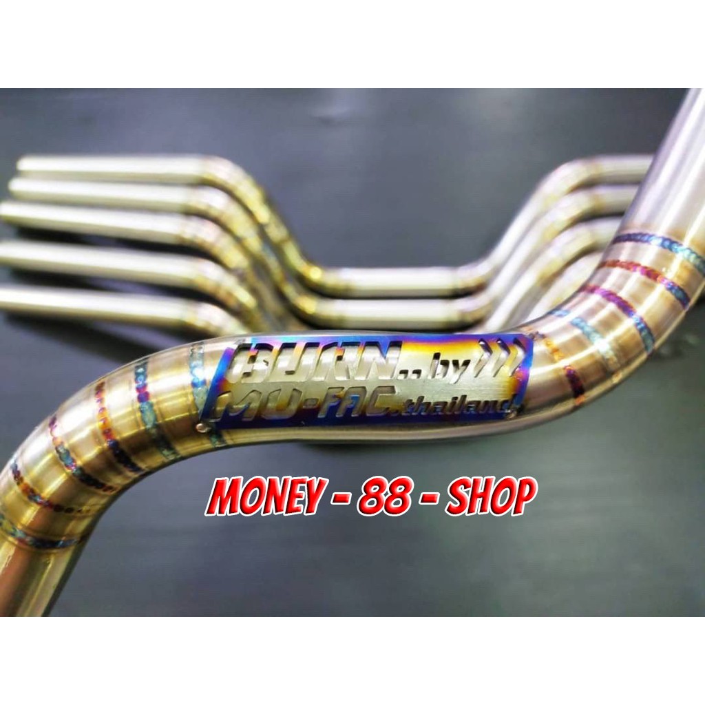 แฮนด์ สแตนเลส งานเชื่อมป้อง “ติดแพลต Pcx,Zoomer-x,Fino อยากเฟี้ยว เลี้ยวมาเลย