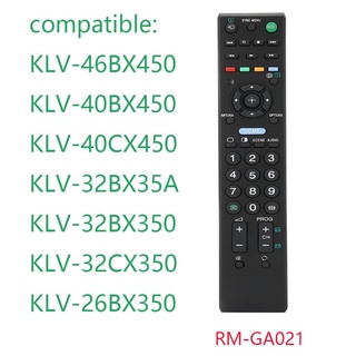 ใหม่ รีโมตคอนโทรลทีวี LCD แบบเปลี่ยน สําหรับ Sony RM-GA021 KLV-46BX450 KLV-40BX450 KLV-40CX450 KLV-32BX35A KLV-32BX350 KLV-32CX350 KLV-26BX350