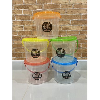 ถังคอแห้ง ชุด2 ใบเอาไว้ชงคอแห้งมีหลายสี 1.3 ลิตร