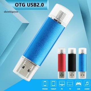 Sbe_ แฟลชไดรฟ์ OTG USB 2.0 1/2TB 2 in 1 ขนาดพกพา สําหรับโทรศัพท์มือถือ Android