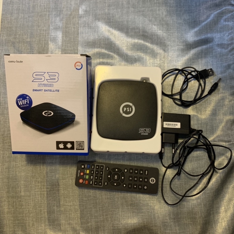 PSI กล่องรับสัญญาณดาวเทียมPSI S3 HYBRID SMART SATELLITE 📡 📌
