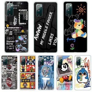 เคส Samsung galaxy s20 s20 plus s20 ultra s20 FE ใส ซิลิโคน เคสนิ่ม