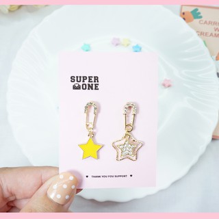 [พร้อมส่ง]⭐️ต่างหูเงินแฟชั่นเกาหลี 💫