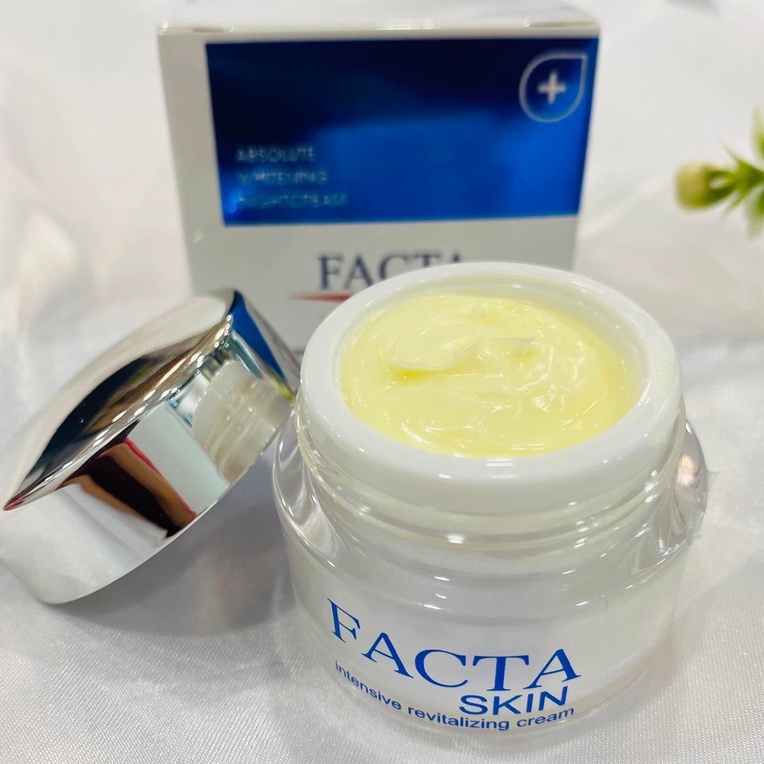 FACTA SKIN เฟคต้าครีมบำรุงผิวหน้า ลดสิว สกินไวน์เทนนิ่งไนท์ครีมของแท้ ราคา ถูกที่สุด ดีลบีเคเค แกลเลอรีภาพที่ 3