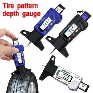 ฮาร์ดแวร์❤0-25mm Digital Car Tyre Tire Tread Depth Gauge Brake Pad Shoe Thickness Caliper