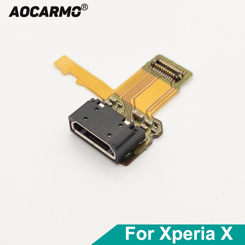 สําหรับ Sony Xperia X F5121 F5122 เครื่องชาร์จ USB ชาร์จพอร์ต Dock Connector Flex Cable