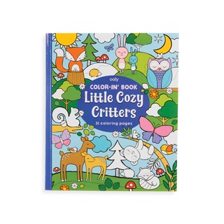 OOLY - Color - in Book : Little Cozy Critters