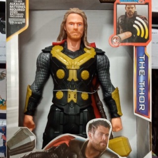 The Thor โมเดล เดอะ ทอร์ เทพเจ้าสายฟ้า กดหน้าท้องแล้วมีเสียง avenger end game