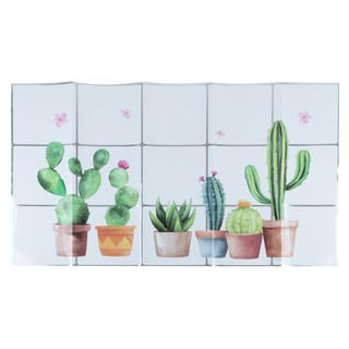 สติ๊กเกอร์ STIXMATE COOK CACTUS 75X45 ซม. วอลเปเปอร์และสติ๊กเกอร์ DIY