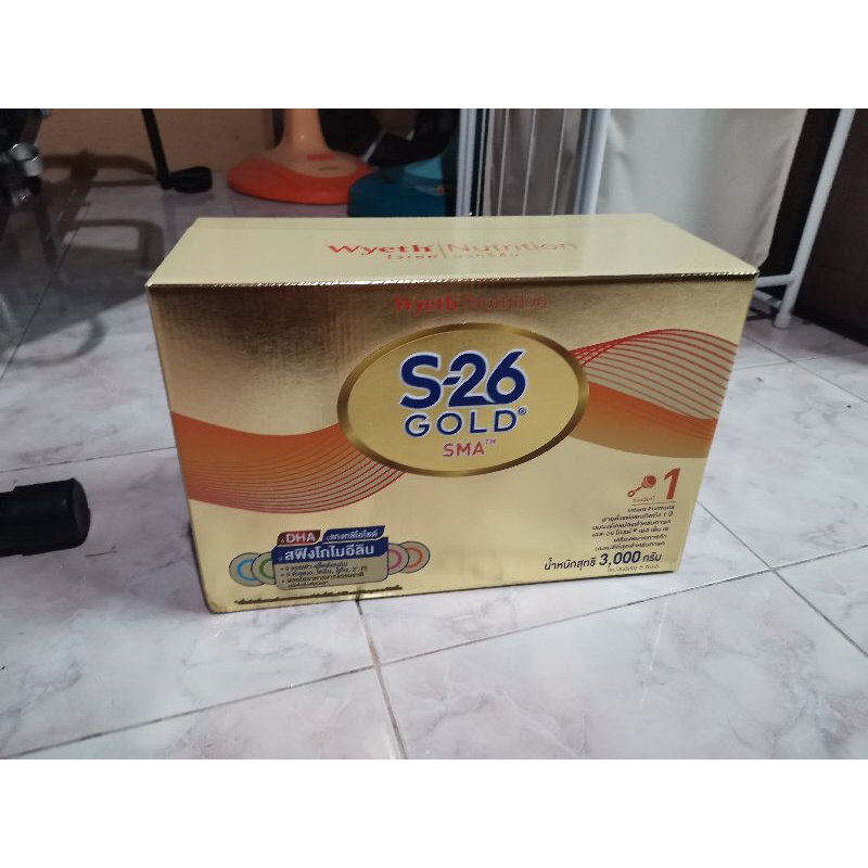 S-26 Gold SMA 3000g นมผงเด็ก สูตร 1 ขนาด 3000 กรัม