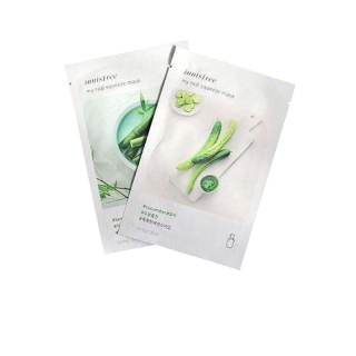 อินนิสฟรี มาส์กหน้า 18สูตร Innisfree My Real Squeeze Mask 20ml แผ่นมาส์กหน้า มาร์คหน้า มาร์กหน้า แผ่นมาร์ส