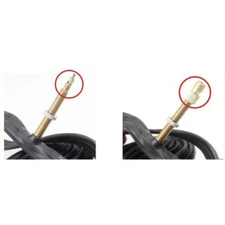 Adaptor แปลงหัวสูบจักรยานจุ๊บเล็กเป็นจุ๊บมอเตอร์ไซค์