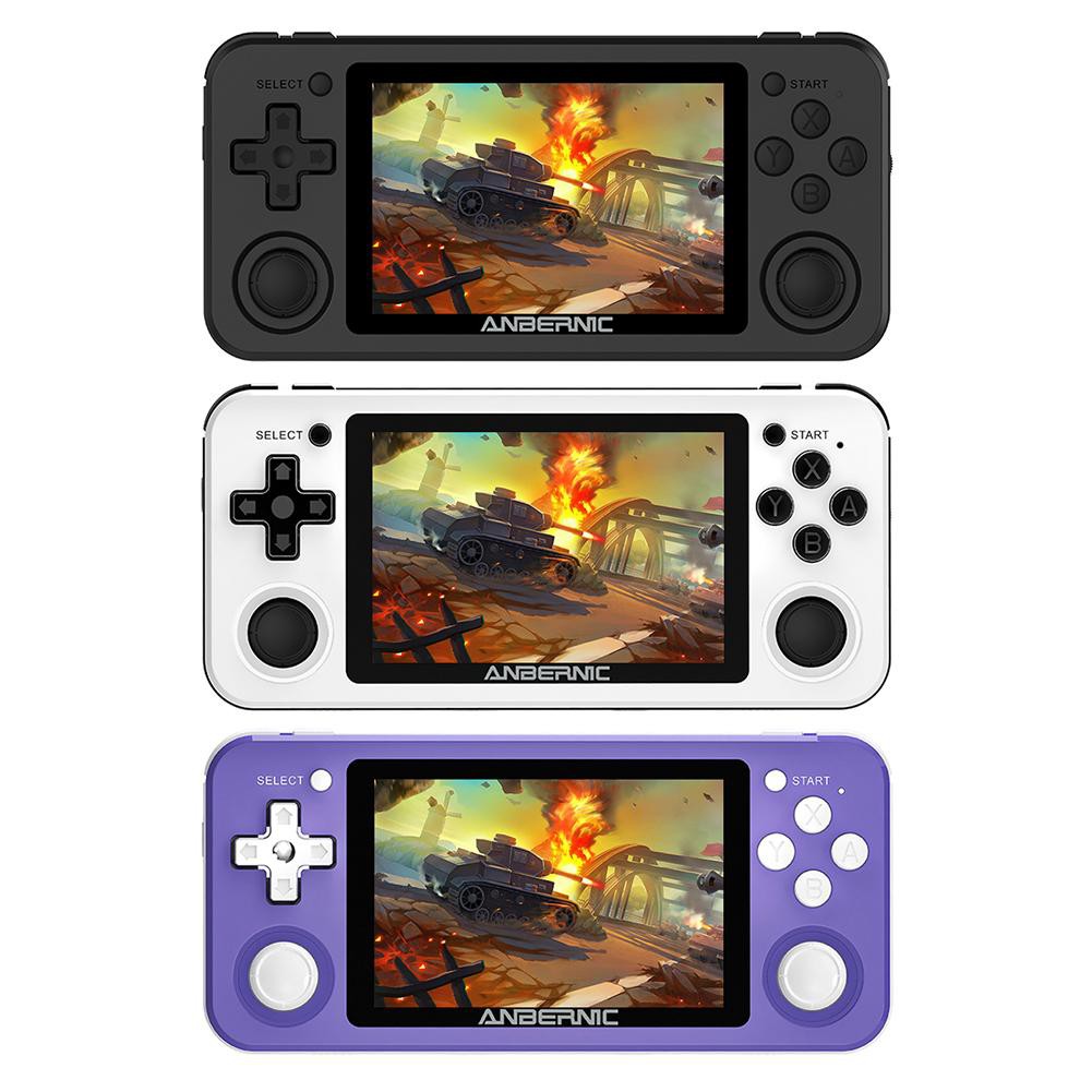 เกมคอนโซล：owkiddy RG351 Handheld Game Console 3.5inch IS Screen Dual ...
