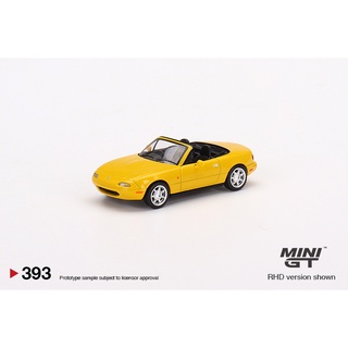 MINI GT 1/64 No.393 Eunos Roadster Sunburst Yellow RHD MGT00393-R