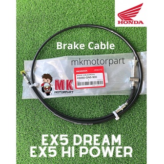 [ Bsh ] สายเคเบิลเบรก พลังงานสูง สําหรับ Honda EX5 EX5 DREAM Tali Brek [ 45450-GN5-900 ]