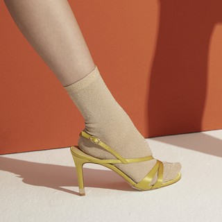 PHILIABOUTIQUE Confetto Heels Confetto Heels LemonDrop (สีเหลือง)