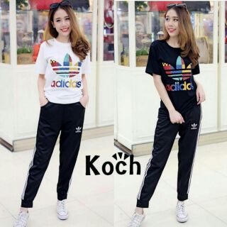 เซ็ทเสื้อแขนสั้นสกรีนลาย   จับ
