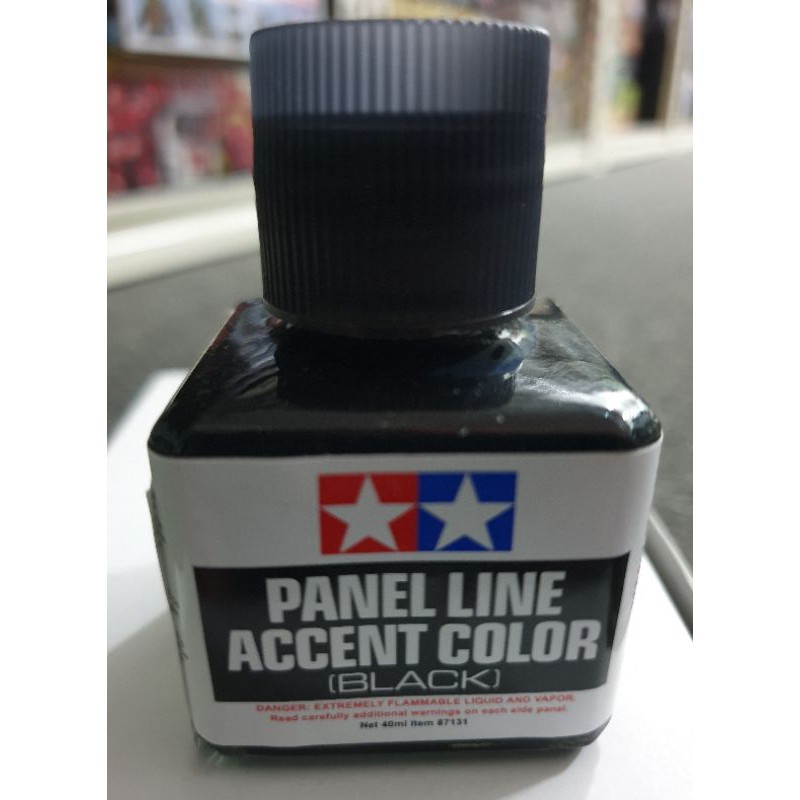 TAMIYA PANEL LINE ACCENT สีสีดํา
