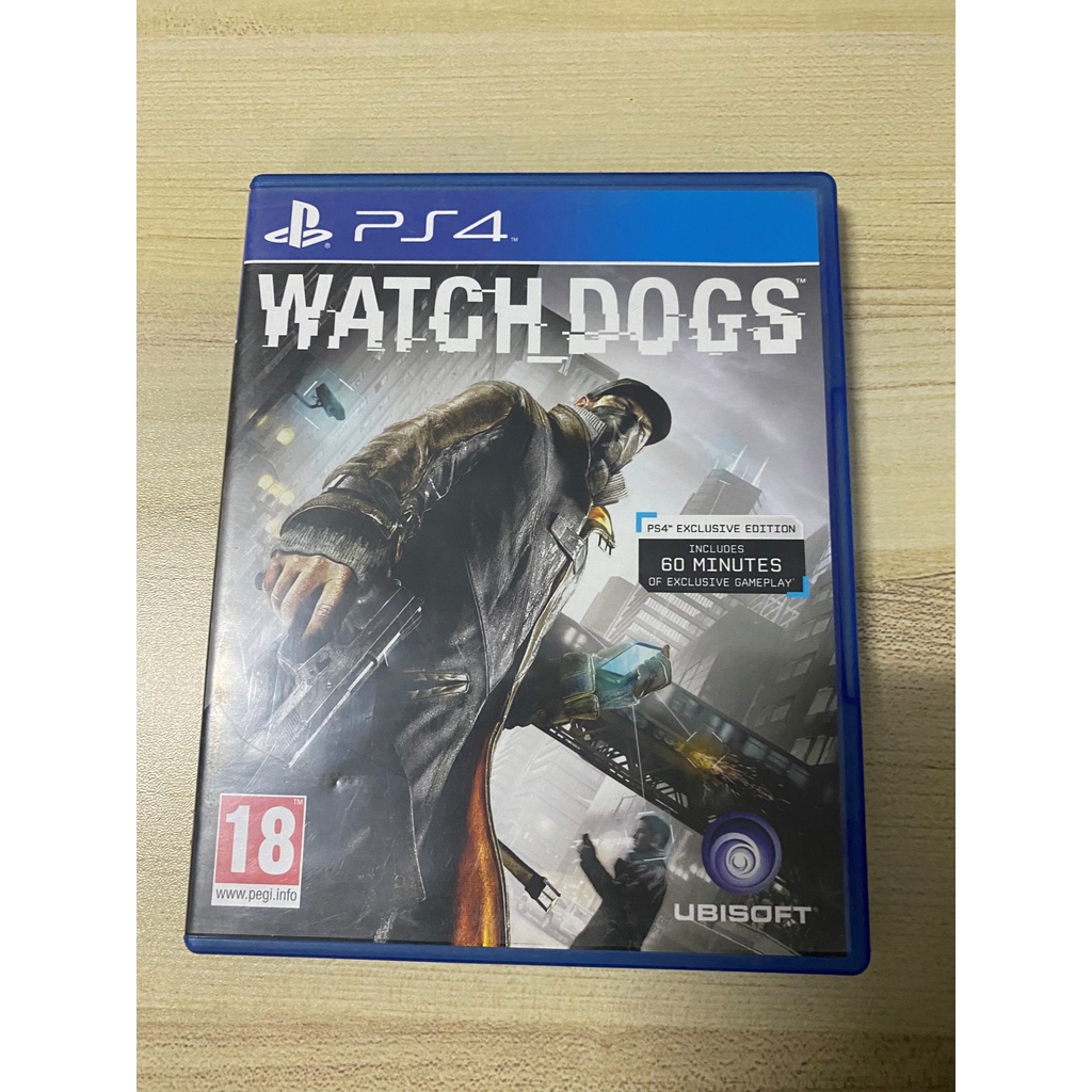 (มือ2) PS4 : WATCH DOGS แผ่นเกม มือสอง สภาพดี