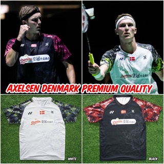 เสื้อยืด ลายแบดมินตัน Axelsen Danish 2022