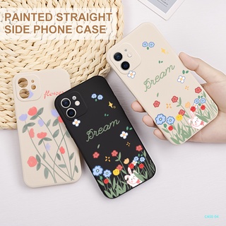 เคสโทรศัพท์มือถือแบบนิ่ม กันกระแทก ลายภาพวาดหมึก เรียบง่าย สําหรับ OPPO Reno 6 Reno 5 Reno 4 OPPO F7 F11 Pro F5 Youth Realme 7 Pro XT K025