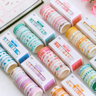 masking tape slim 10 ม้วน/กล่อง