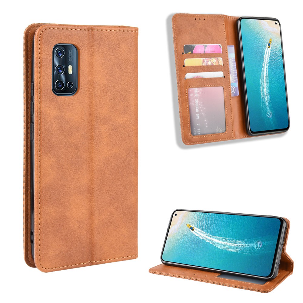 VIVO V19 Neo / X50 Pro / X50 Lite Case Flip Leather Magnetic Phone Casing Vivo V19 Neo V19Neo Back C