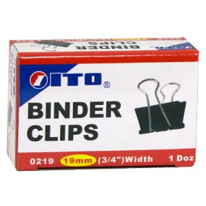 ITO BINDER CLIP 0219