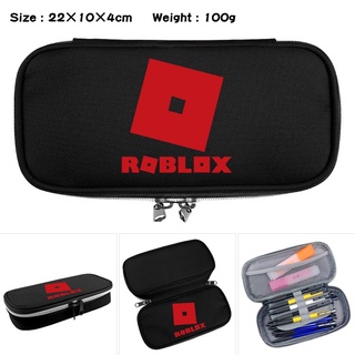 Roblox กล่องดินสอผ้าใบลายการ์ตูนเกมส์ของขวัญคริสต์มาสสําหรับเด็ก