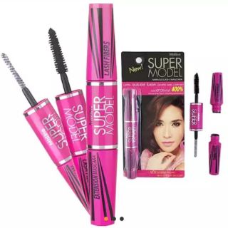 มาสคาร่า Mistine Super Model Miracle Lash 
มาสคาร่า make ขนตายาว 400%