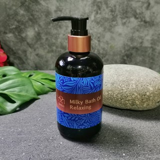 น้ำนมนวดตัว น้ำนมแช่อาบ Milky Bath Oil กลิ่น รีแลกซ์ 250 ml.