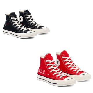 Converse Collection รองเท้าผ้าใบ รองเท้าคอนเวิส UX Chuck 70 HI 171118CS1BK(สีดำ) / 171117CS1RE(สีแดง) (3190)