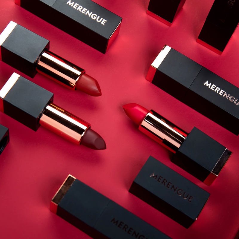 WINE 10*lip gloss MERENGUE Lipstick Set Gift Box 10pcs Big Brand