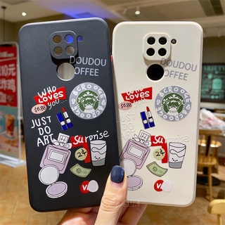 Cartoon Case Xiaomi Redmi Note 9 Pro Max 9S 4G Soft Silicone Painted Pattern Phone Camera Full Protection Cover