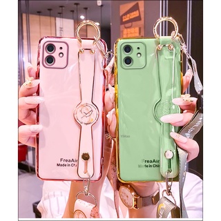 เคสโทรศัพท์มือถือ + สายคล้องคอพร้อมสายคล้องคอสําหรับ Oppo Reno4 A52 A72 A92 A53 A32 A31 A91 A92S Reno4 F A5 A9 2020 Reno4 Se