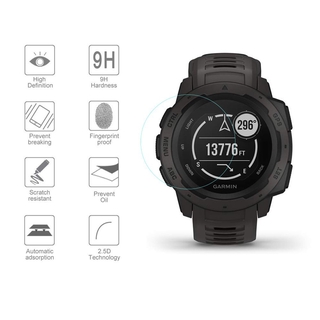 ฟิล์มกันรอยหน้าจอสําหรับ Garmin Instinct Watch Hd 9 H 2 . 5 D