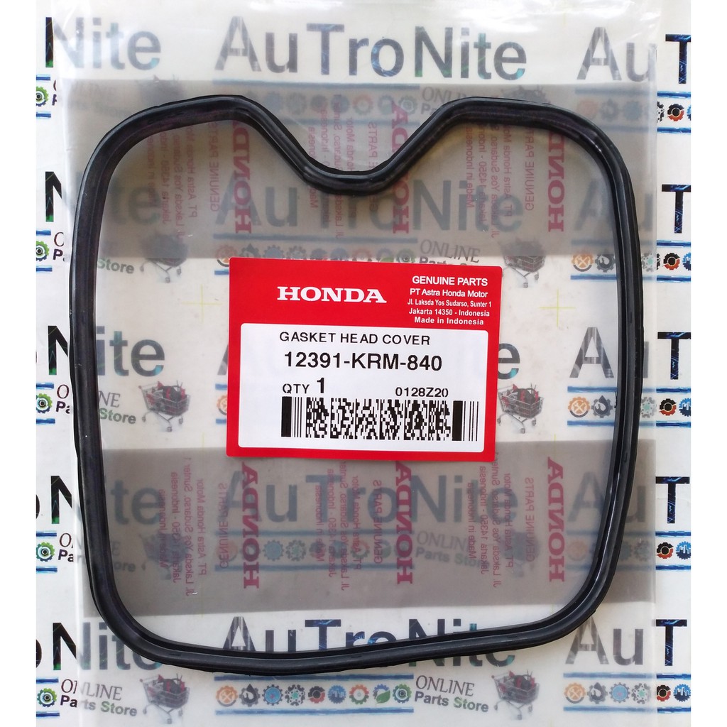 ซีลปะเก็น Comp หัวฝาครอบกระบอก 12391-KRM-840 Original Honda CB Verza MegaPro 150 คาร์บูเรเตอร์ FI 12