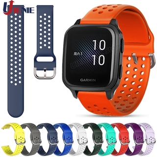 สายนาฬิกาข้อมือซิลิโคน สําหรับ Garmin Venu Sq / Forerunner 245 645 M / Vivomove Hr Smart Watch