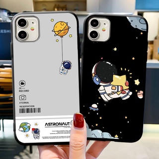 เคสโทรศัพท์มือถือแบบนิ่ม ลายนักบินอวกาศ 3 สําหรับ Vivo Y95 Y93 Y91 Y91C Y85 Y81 Y81i Y76 Y75 Y73 Y72 Y71i Y71 Y67 Y55 Y53 Y53S Y52 Y51 Y50 4G 5G 2020 2021