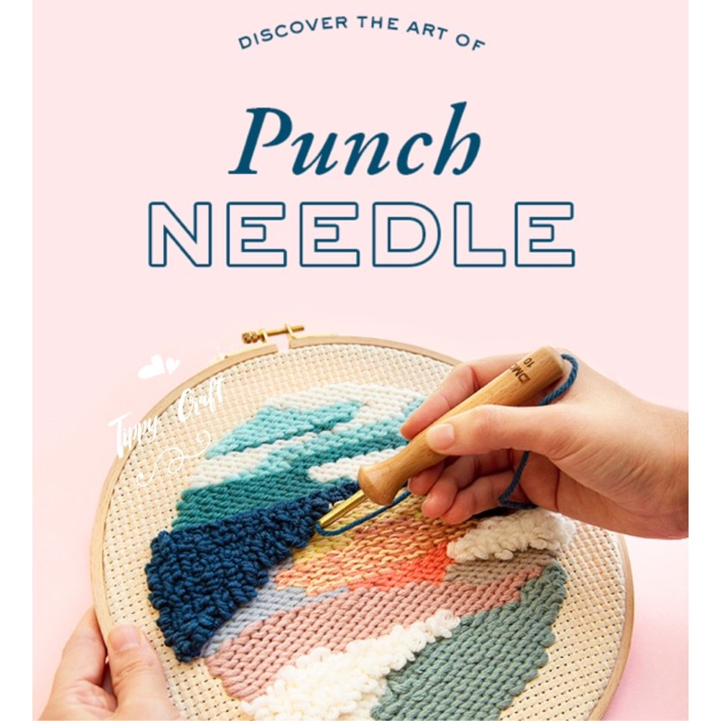DMC เข็ม Punch needle (แถมไหม 2 ม้วน) tippy1 ThaiPick
