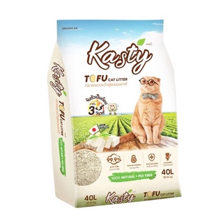 Kasty Tofu ทรายเต้าหู้ 40ลิตร ทรายแมว