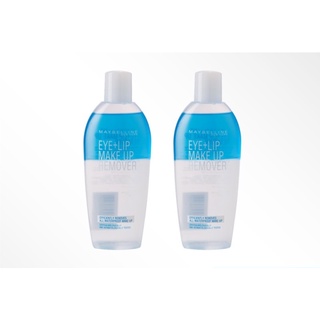 เมย์เบลลีน อาย &amp; ลิป เมคอัพ รีมูฟเวอร์ 150ML x 2 ขวด MAYBELLINE EYE &amp; LIP MAKE UP REMOVER 150ML x 2 bottles