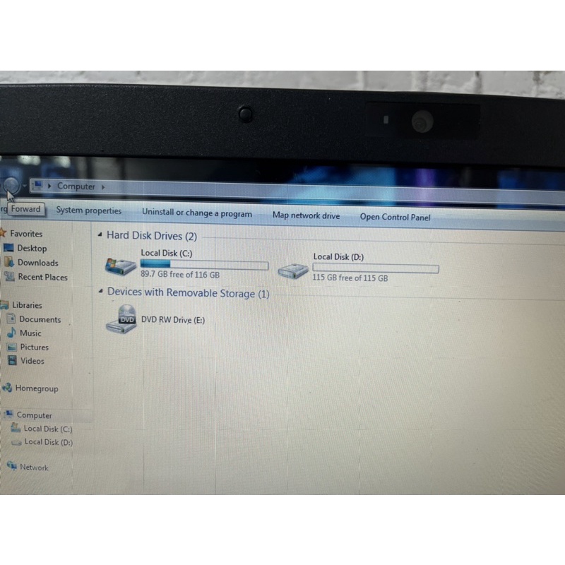 Toshiba S300M แรม4gb แบตเก็บไฟ โน๊ตบุ๊คมือ2 มีบริการเก็บเงินปลายทาง ...