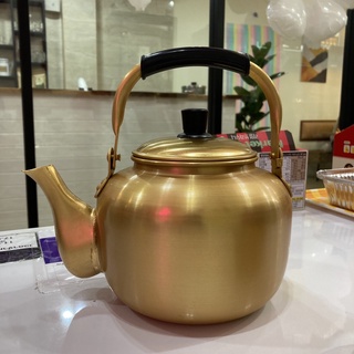 กาทองเหลืองใส่มัลกอลลี Korean Raw Rice Wine Pot Kettle