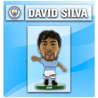 โมเดลนักฟุตบอล SoccerStarz ลิขสิทธิ์แท้จากสโมสร Manchester City - David Silva 2020