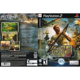 MEDAL OF HONOR RISING SUN [PS2 US : DVD5 1 Disc]