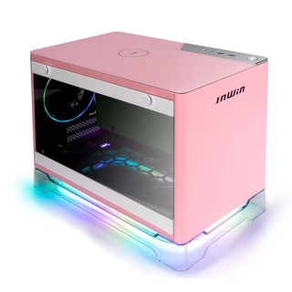 CASE (เคส) IN WIN A1 PLUS PINK Mini-ITX Tower + PSU 650W