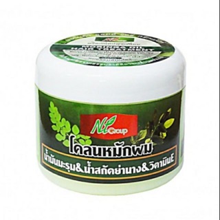 โคลนหมักผมสูตรน้ำมันมะรุม&amp;น้ำสกัดย่านาง&amp;วิตามินE(พบธรรม)300กรัม