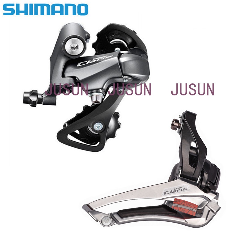 Shimano Claris R2000 Groupset 28 ความเร็วจักรยานจักรยาน Groupsets RD-R2000-SS FD-R2000 Clamp-On 34.9