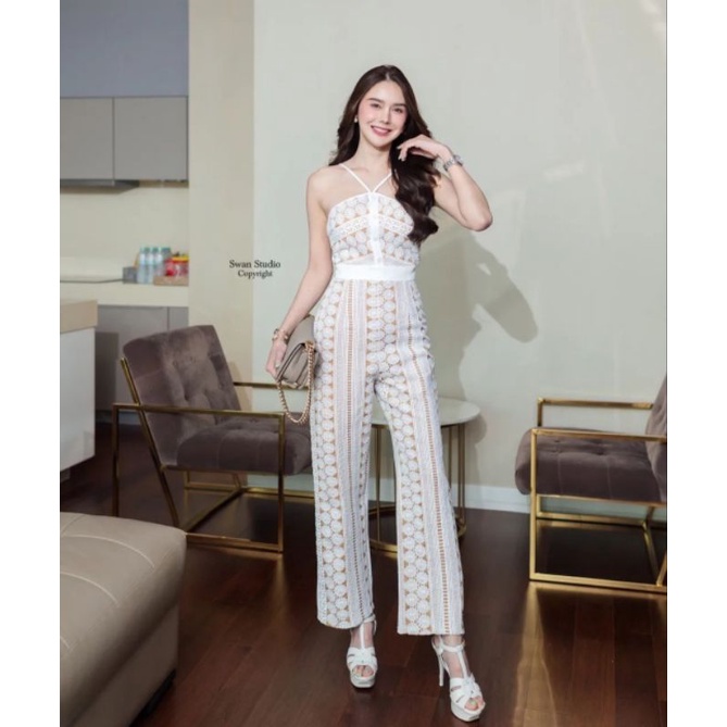 จั้มมีสีชมพู Tag Swan Studio size s รายละเอียดด้านล่าง